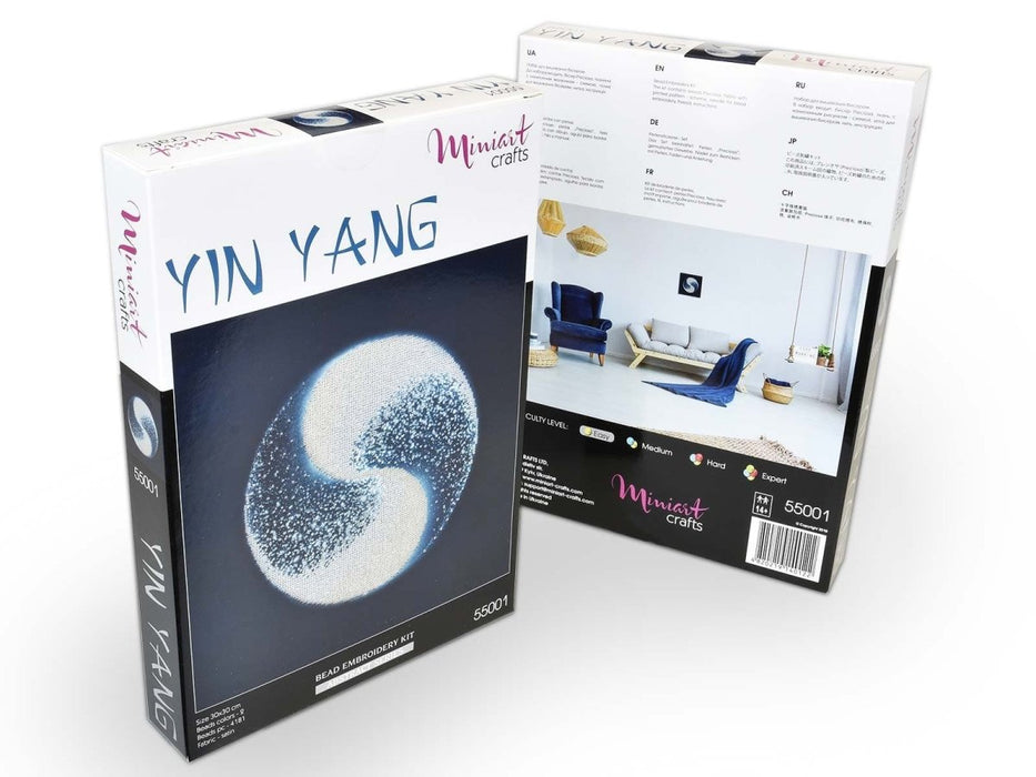 רקמת חרוזים - יין יאנג