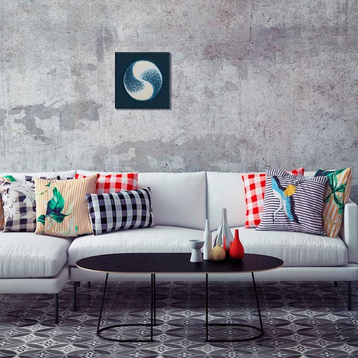 רקמת חרוזים - יין יאנג