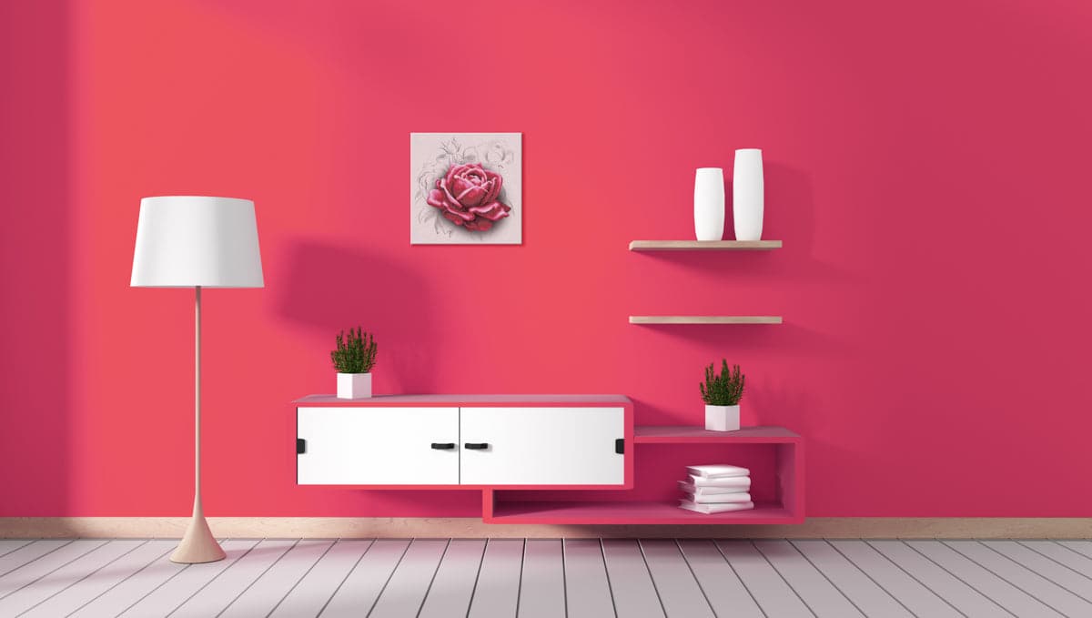 רקמת חרוזים - ציור ורדים