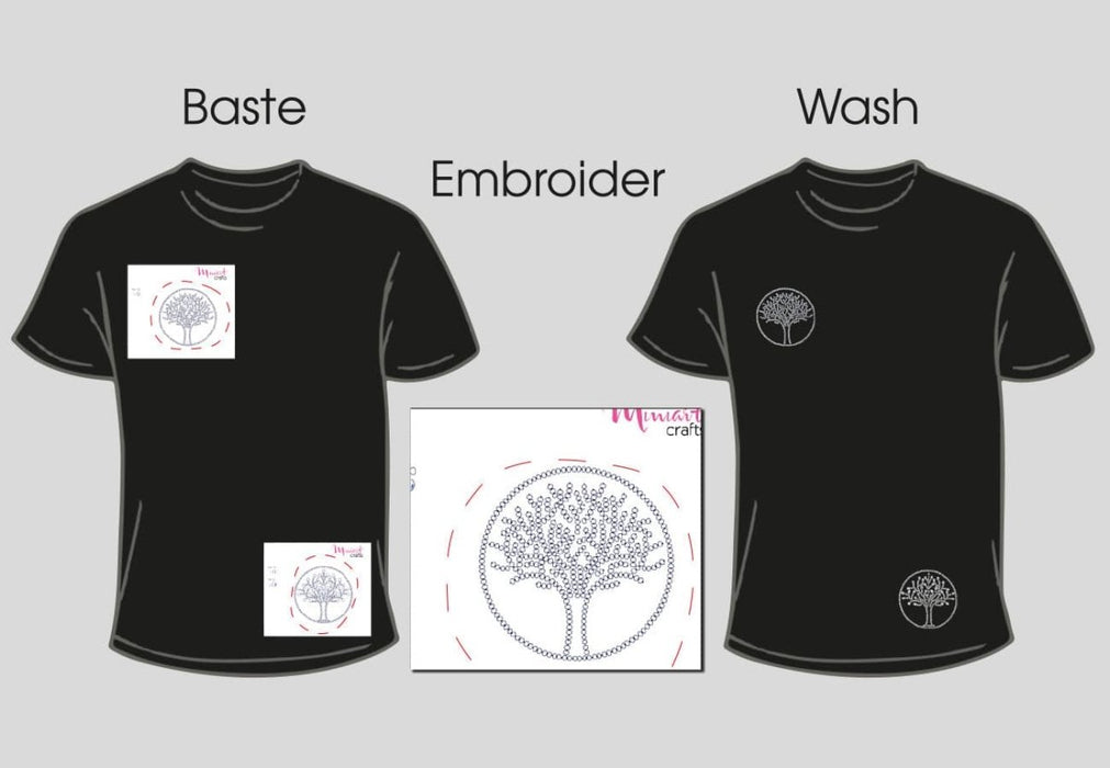 רקמת חרוזים על בגדים - עצי כסף