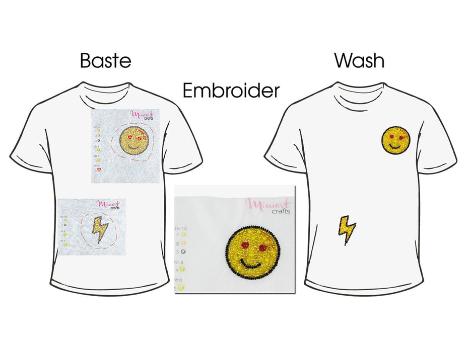 רקמת חרוזים על בגדים - סמייל וברק