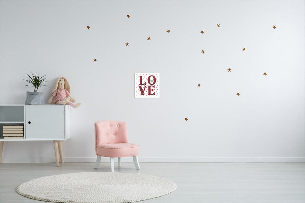 רקמת חרוזים - Love in Red