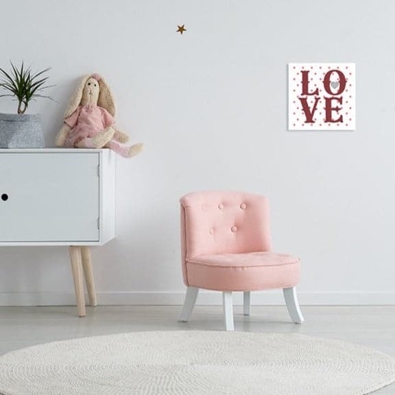 רקמת חרוזים - Love in Red