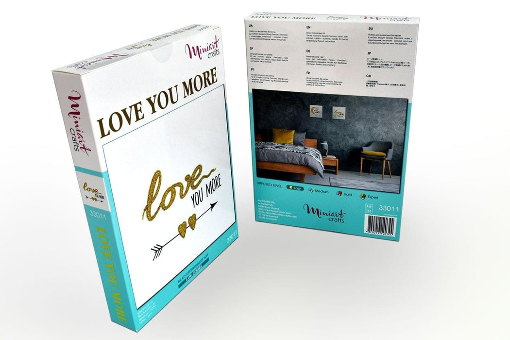 רקמת חרוזים - Love You More