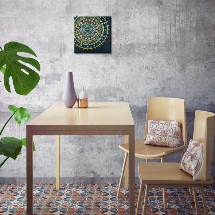 רקמת חרוזים - מנדלה 3