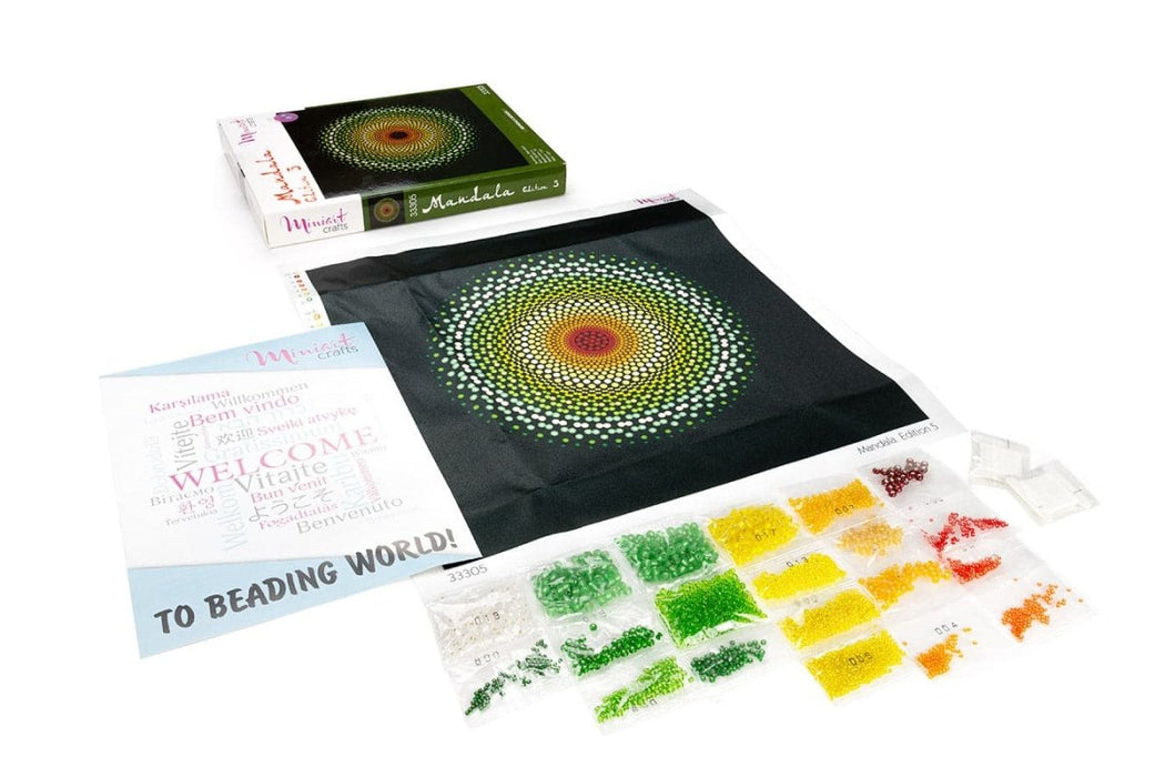 רקמת חרוזים - מנדלה 5