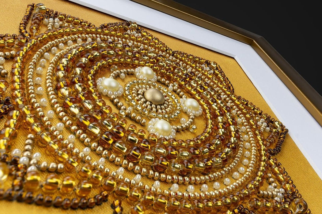 רקמת חרוזים - מנדלה 8