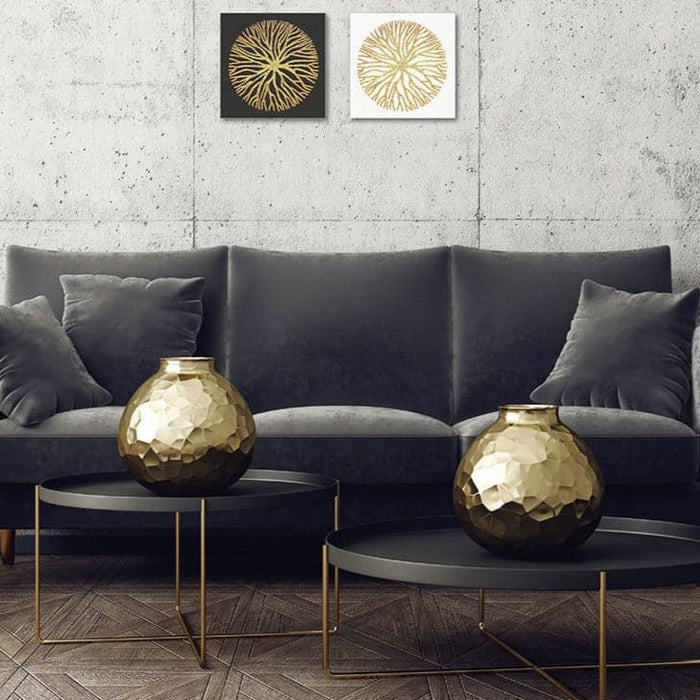 רקמת חרוזים - עץ נצנצים. רקע לבן