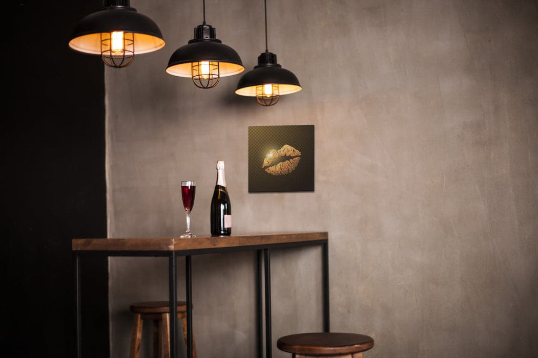 רקמת חרוזים נשיקת זהב