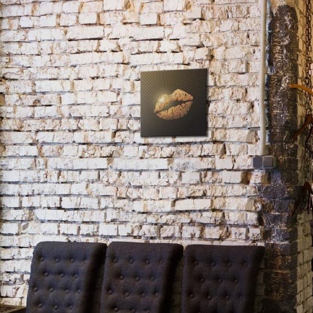 רקמת חרוזים נשיקת זהב