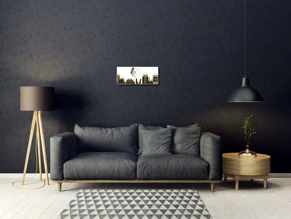 רקמת חרוזים שופינג בזהב