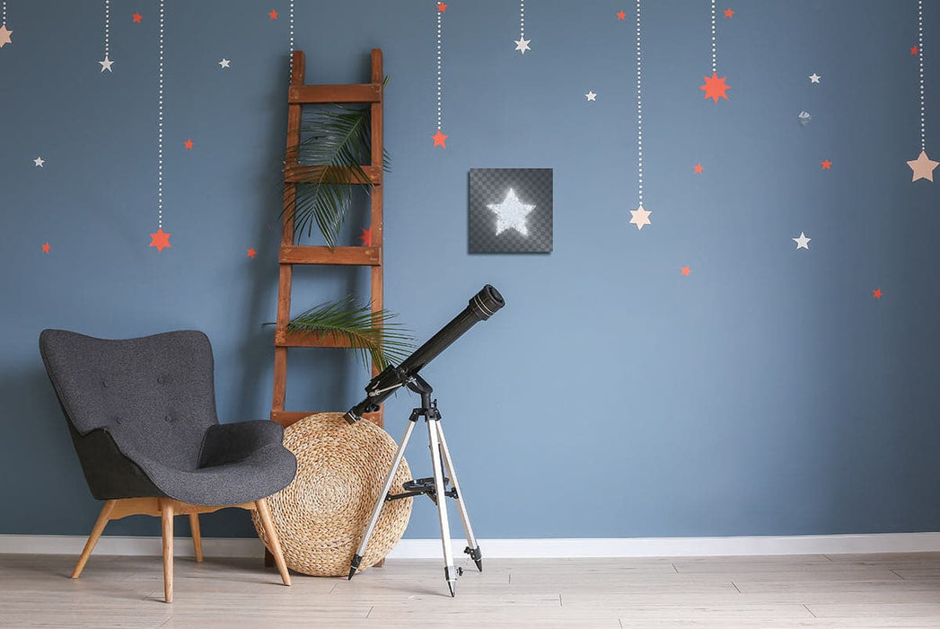 רקמת חרוזים - כוכב נוצץ