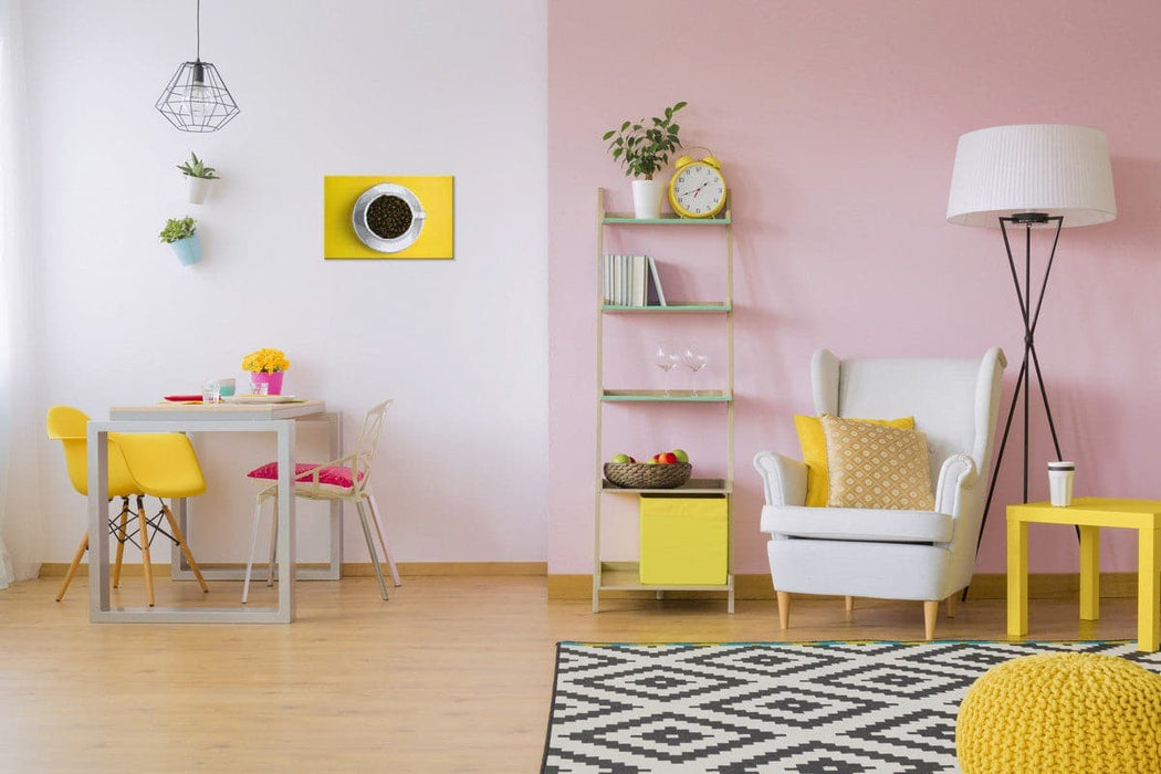 רקמת חרוזים - כוס קפה