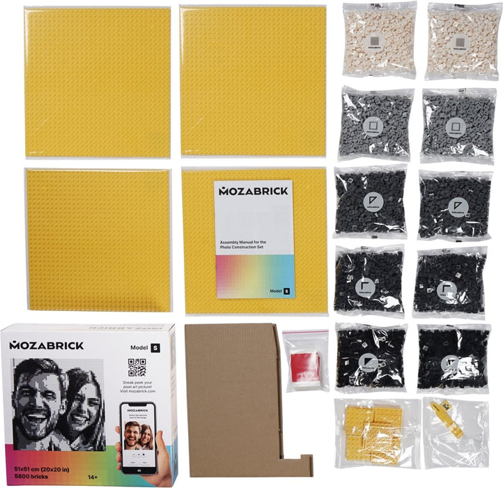 תכולת ערכת היצירה חלקי לגו ארוזים