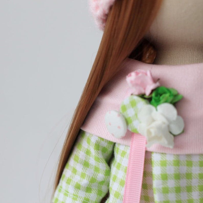 תפירת בובה - בובה אוליביה, 28 ס״מ