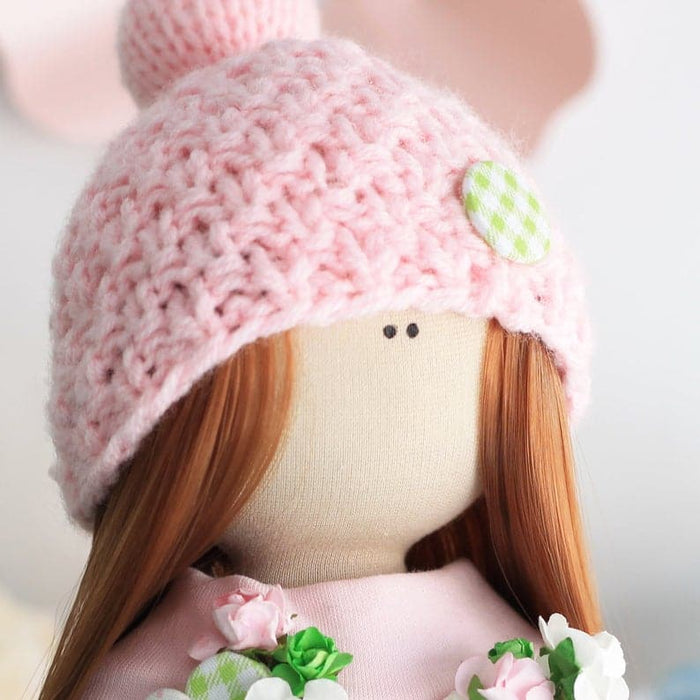 תפירת בובה - בובה אוליביה, 28 ס״מ