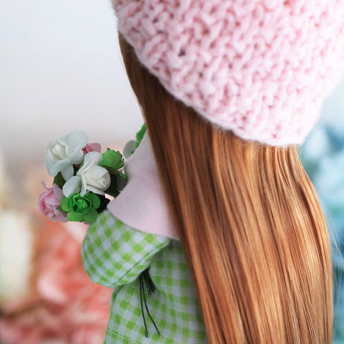 תפירת בובה - בובה אוליביה, 28 ס״מ