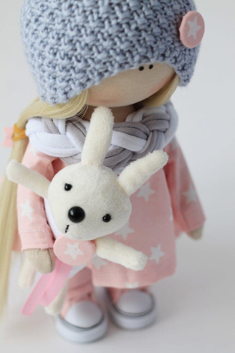 תפירת בובה - בובה באני, 22 ס״מ