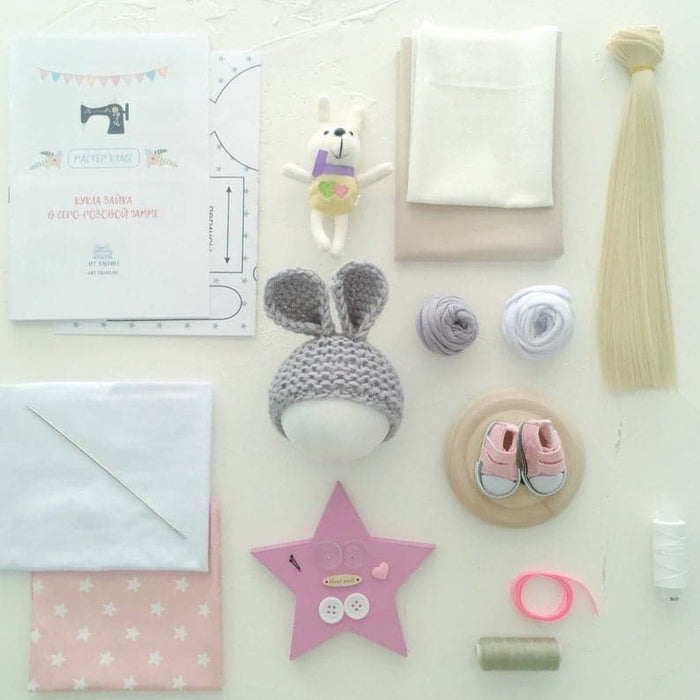 תפירת בובה - בובה באני, 22 ס״מ