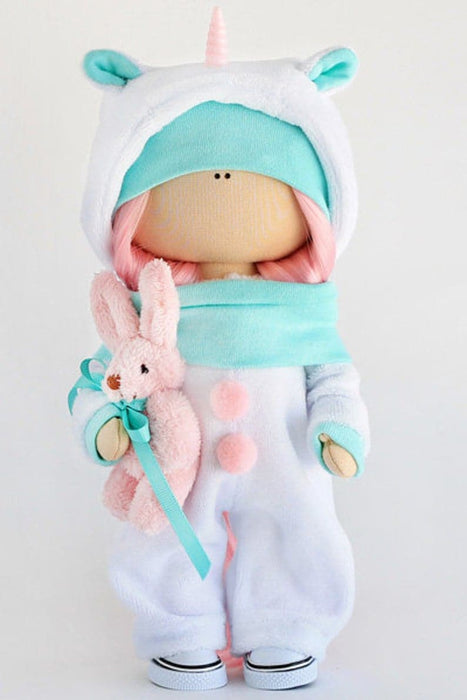 תפירת בובה - בובה גלוריה, 23 ס״מ