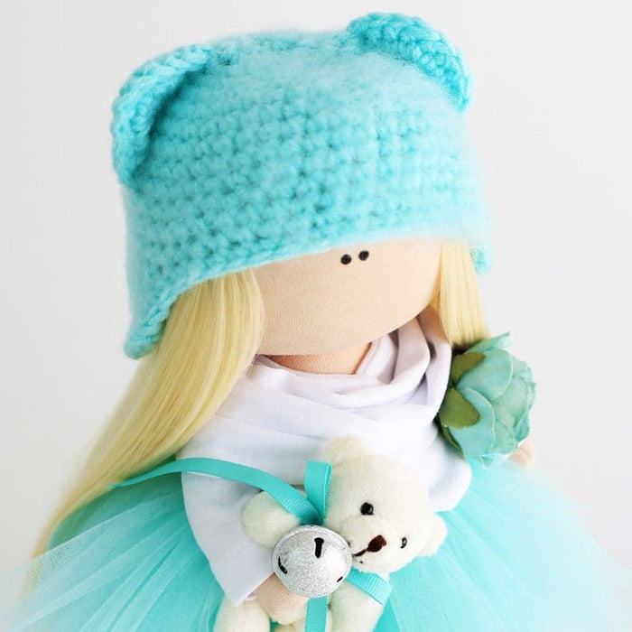 תפירת בובה - בובה טיפאני, 28 ס״מ