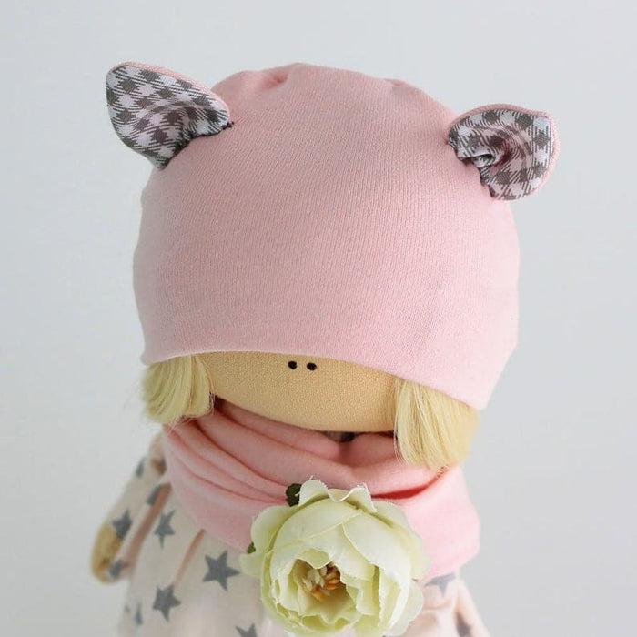 תפירת בובה - בובה קיטי, 23 ס״מ