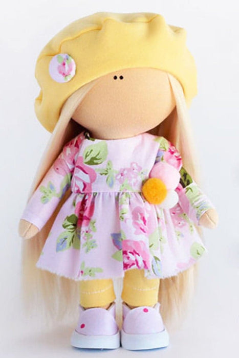 תפירת בובה - בובה קייטי, 19 ס״מ