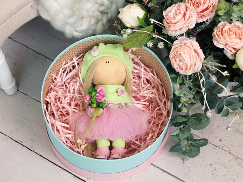 תפירת בובה - בובה מאיה, 28 ס״מ