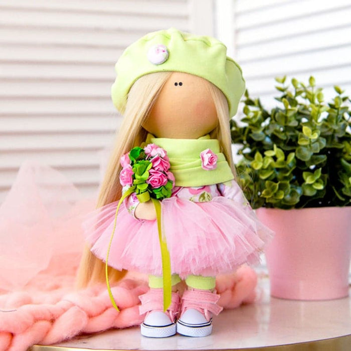 תפירת בובה - בובה מאיה, 28 ס״מ