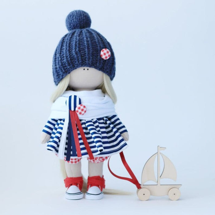 תפירת בובה - בובה מארי, 28 ס״מ