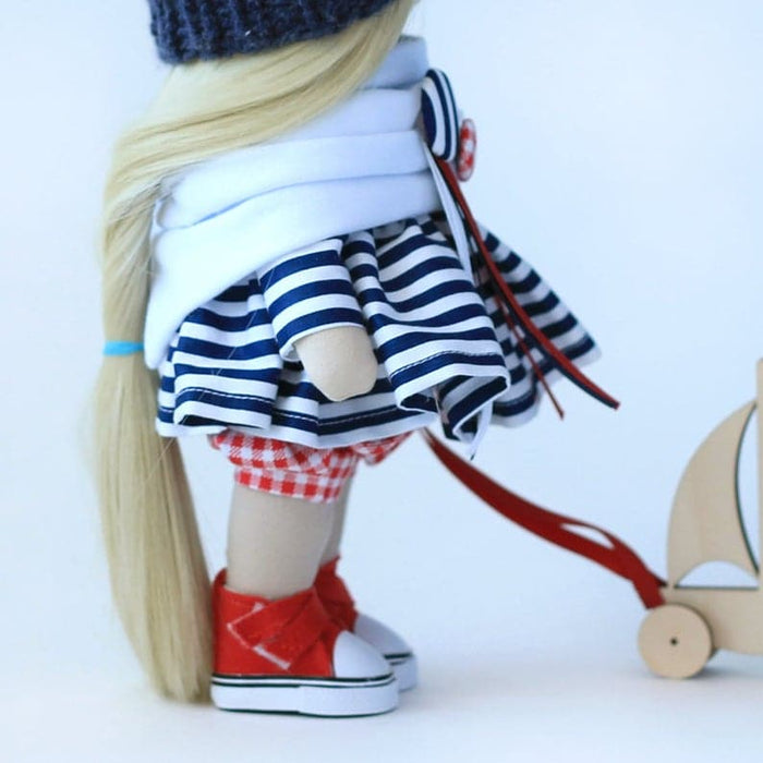 תפירת בובה - בובה מארי, 28 ס״מ