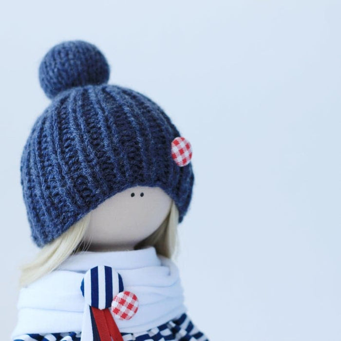 תפירת בובה - בובה מארי, 28 ס״מ