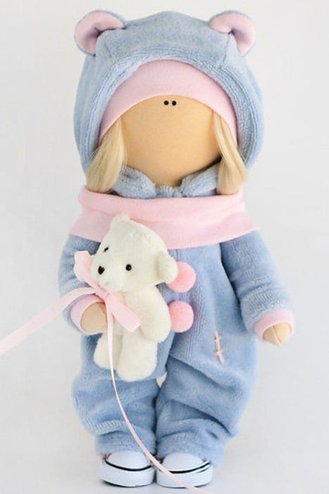 תפירת בובה - בובה מישל, 23 ס״מ