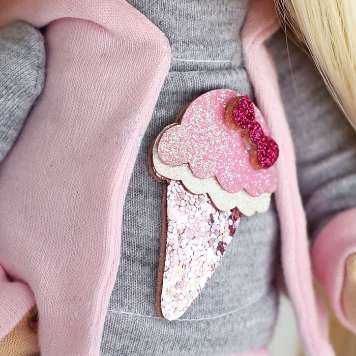 תפירת בובה - בובה כריסטי, 24 ס״מ