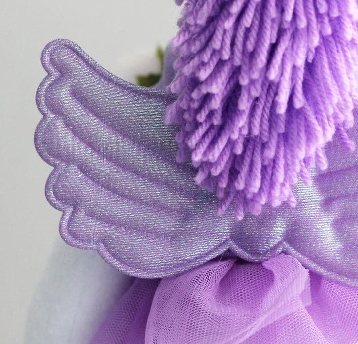 תפירת צעצוע - חד קרן ויולט, 30 ס״מ