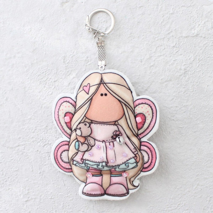 ערכת תפירה - פרפר (סיכה או מחזיק מפתחות)