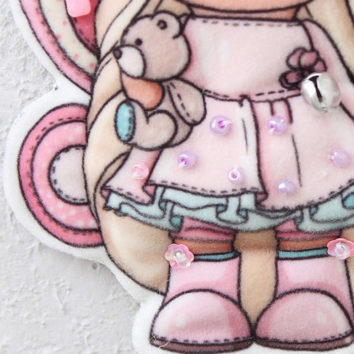 ערכת תפירה - פרפר (סיכה או מחזיק מפתחות)