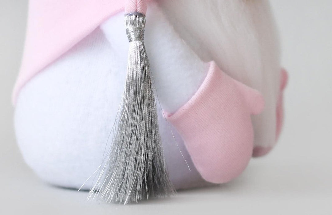 תפירת צעצוע - גמדון ורוד, 18 ס״מ