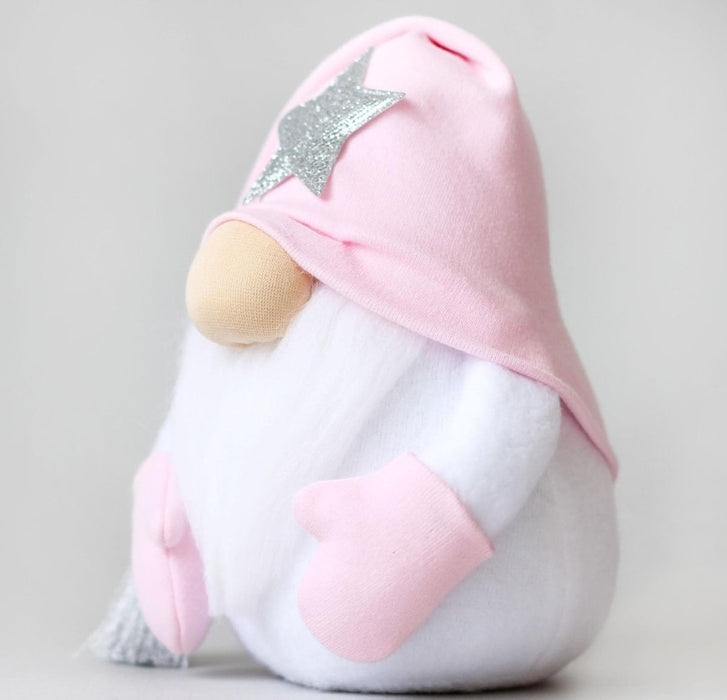 תפירת צעצוע - גמדון ורוד, 18 ס״מ