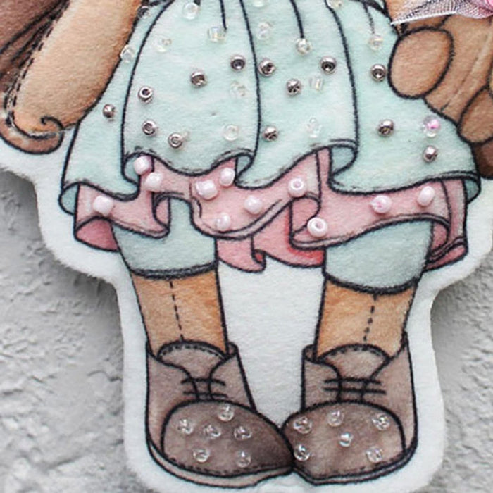 ערכת תפירה - מלכה (סיכה או מחזיק מפתחות)