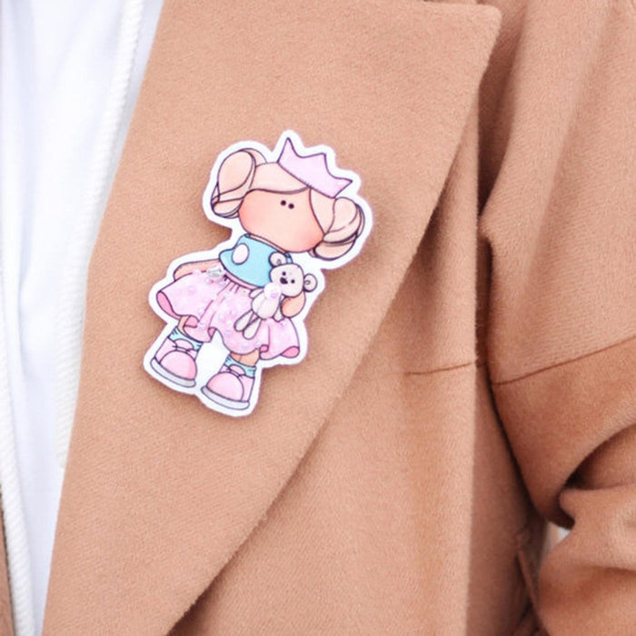 ערכת תפירה - נסיכה (סיכה או מחזיק מפתחות)