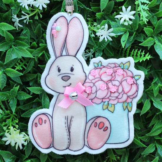 (ערכת תפירה - שפנפן (סיכה או מחזיק מפתחות