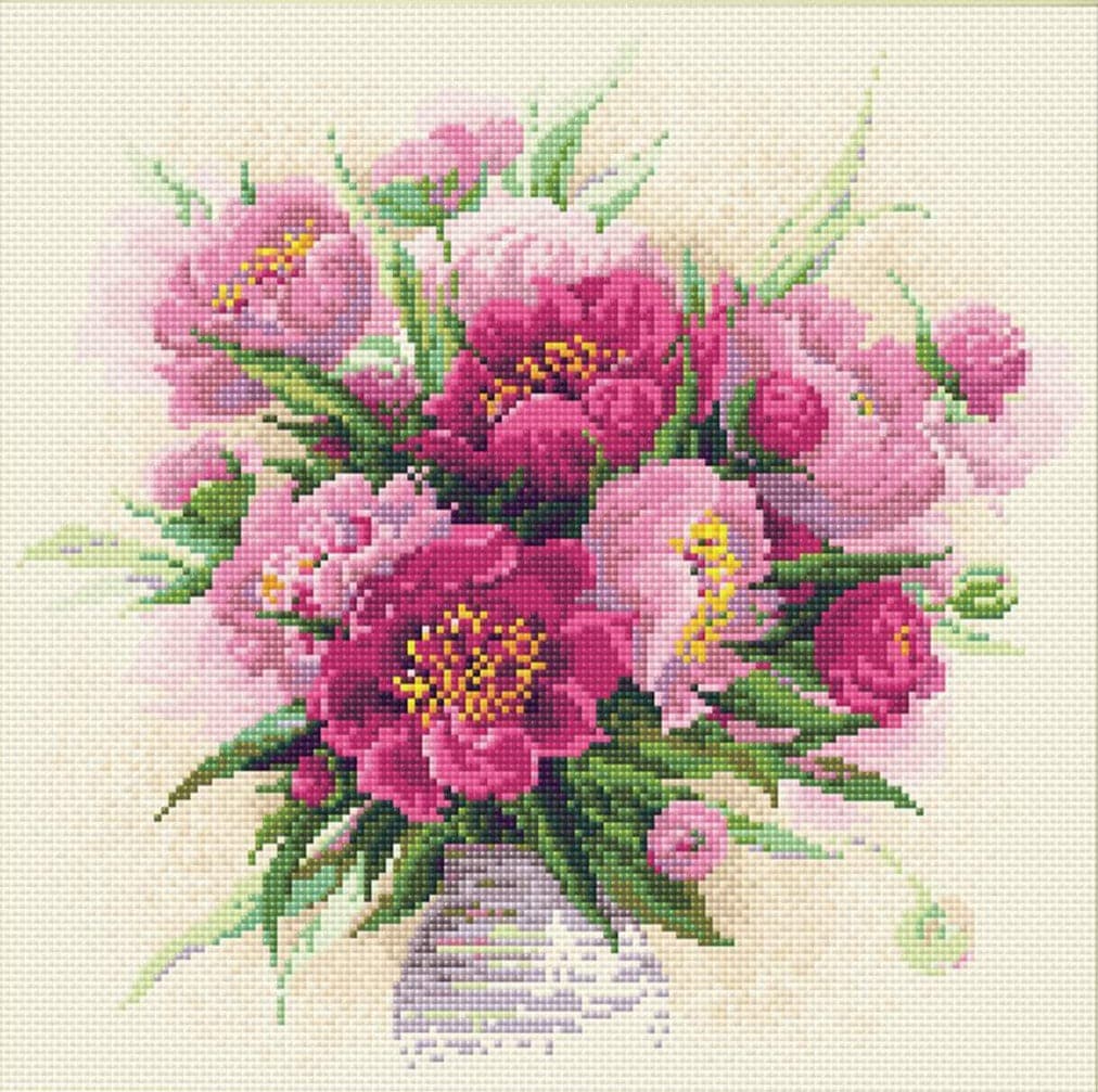 שיבוץ יהלומים - אדמוניות באגרטל