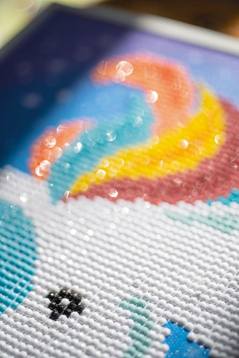 שיבוץ יהלומים - חד קרן