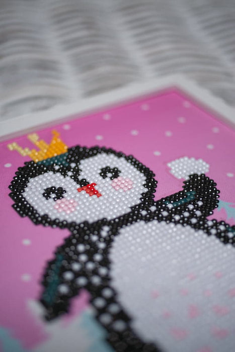 שיבוץ יהלומים - פינגווין