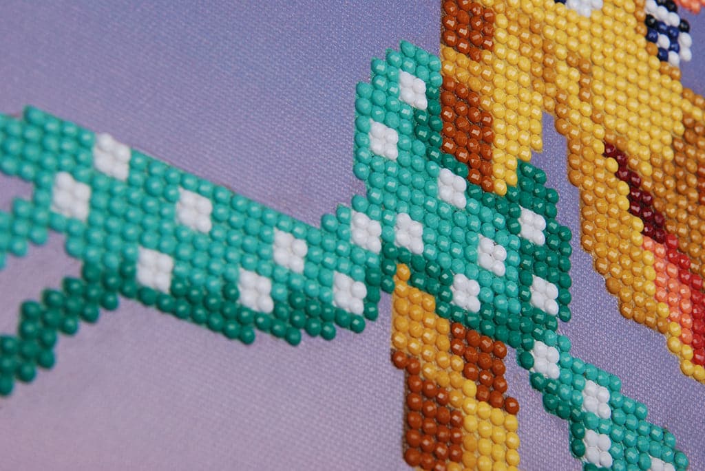 שיבוץ יהלומים - ג'ירפה