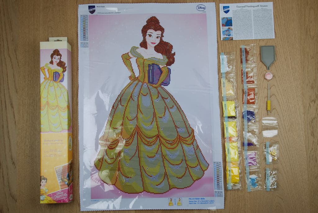 שיבוץ יהלומים - היפה