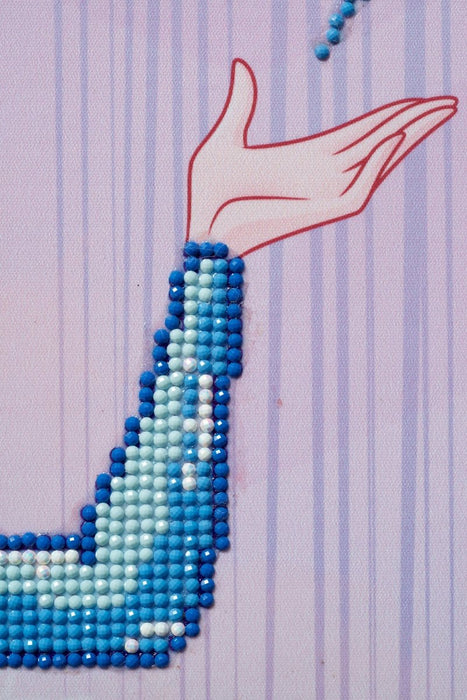 שיבוץ יהלומים - הקסם של אלזה. לשבור את הקרח