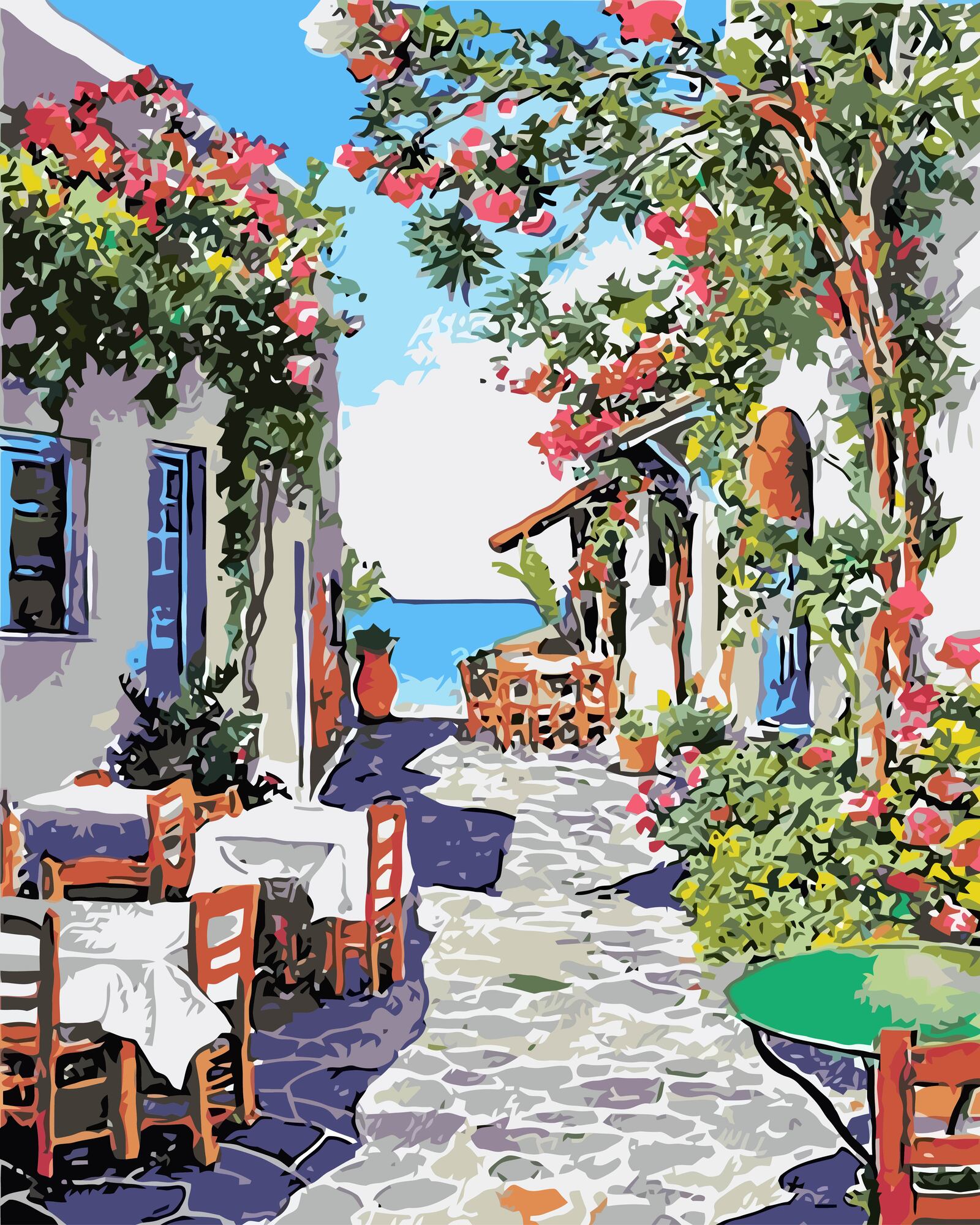 צביעה לפי מספרים - w5595 (ערכת פרימיום)