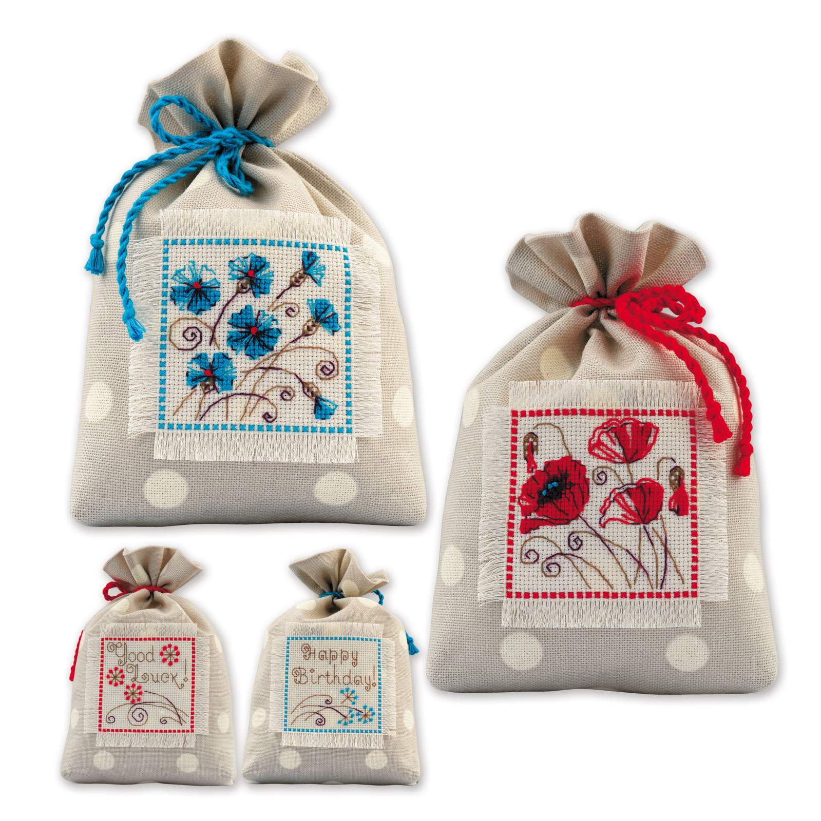 רקמה על בד גבינה - Gift Bags